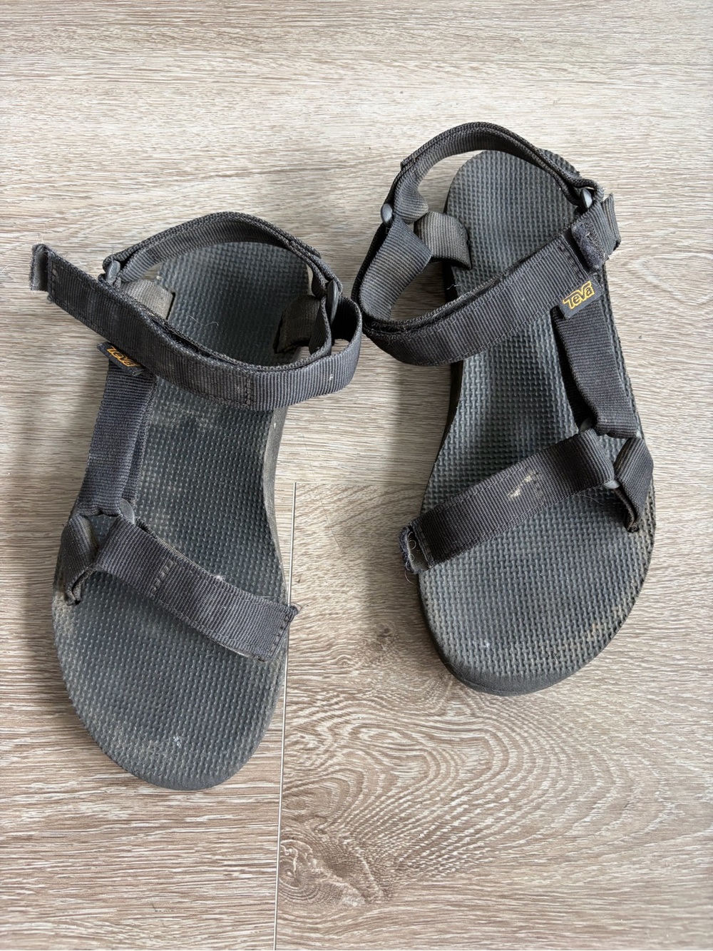Teva Black Sport Sandals classic